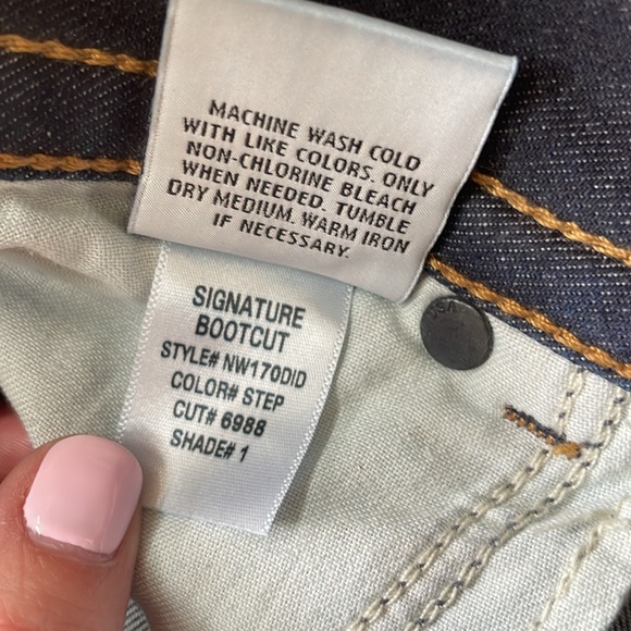 Hudson dark blue jeans- size 26 - Picture 7 of 11